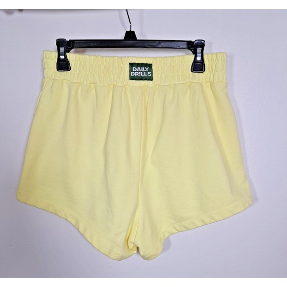 Daily Drills Shorts Size M/L Yellow Super  Lounge Pockets - Picture 5 of 9